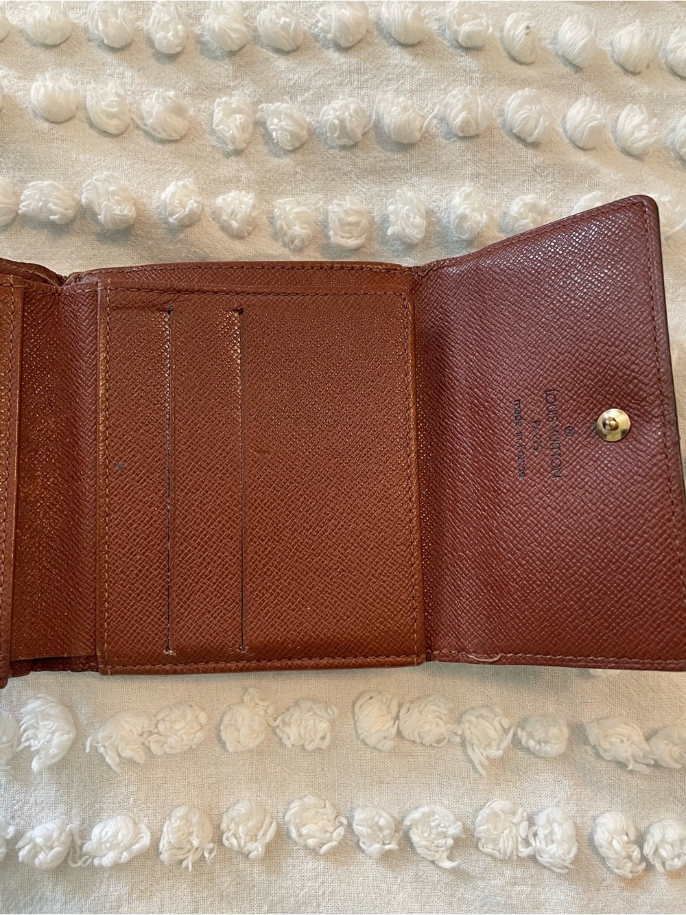 Vintage Louis Vuitton Monogram Elise Trifold Compact Wallet - Picture 7 of 10
